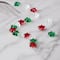 Christmas Glass Star Beads, 10mm by Bead Landing™